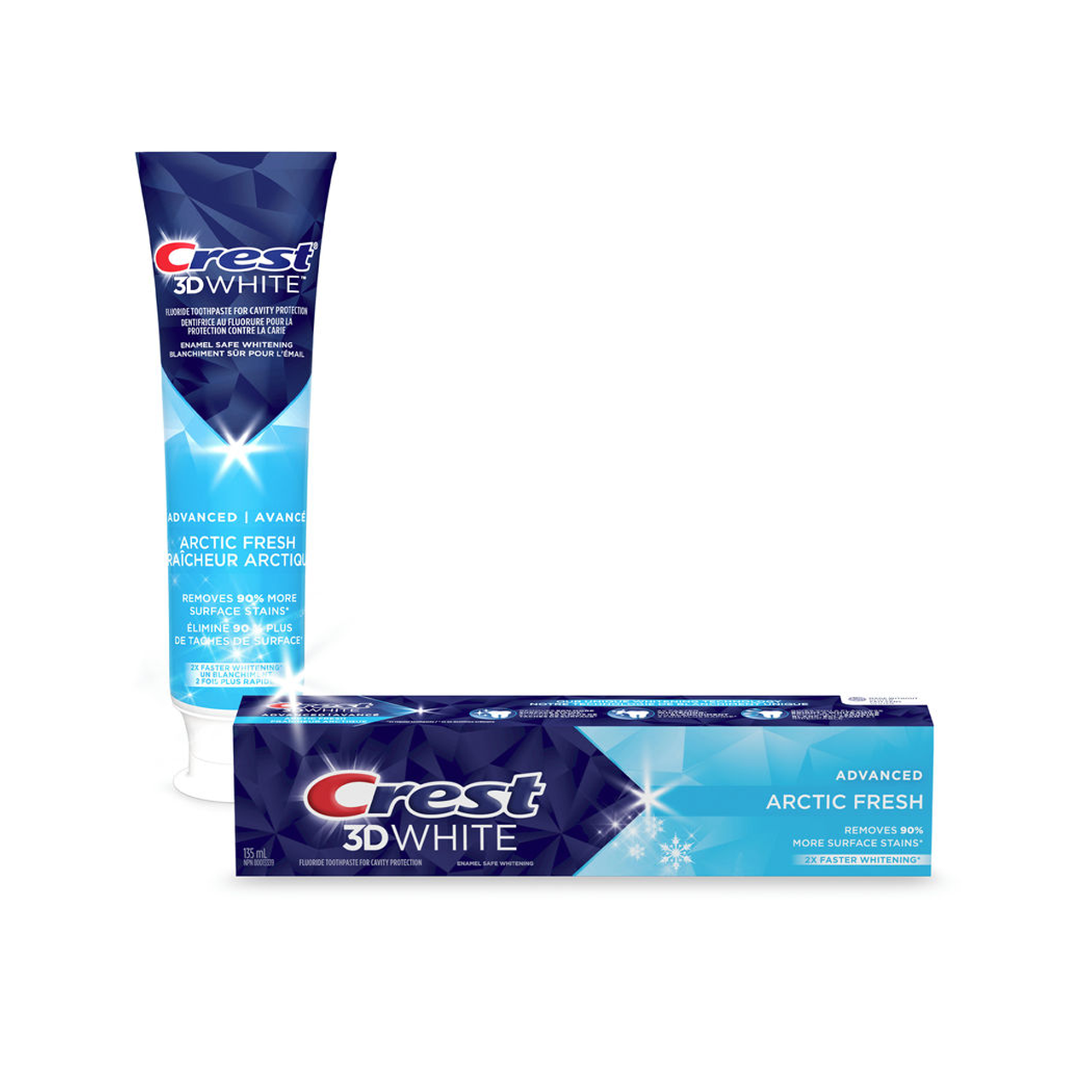 Crest Toothpaste In Store Crest - 3D White Advanced Arctic Fresh Toothpaste | 135 mL – White ...