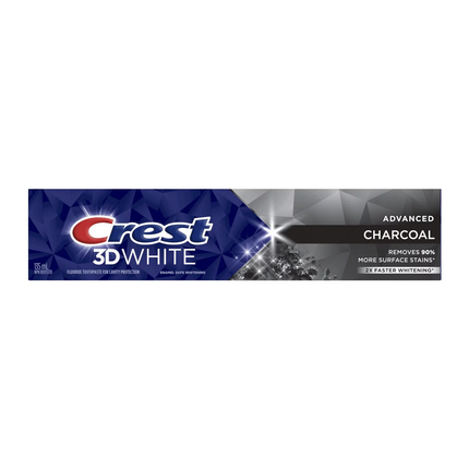 Crest - 3D White 2X Advanced Charcoal Toothpaste | 135 mL