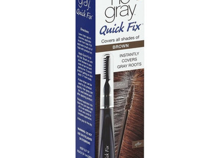 No Gray Quick Fix for Covering Gray Roots | 5N Brown