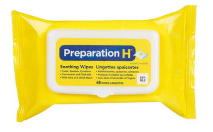 Preparation H Soothing Wipes | 48 Wipes