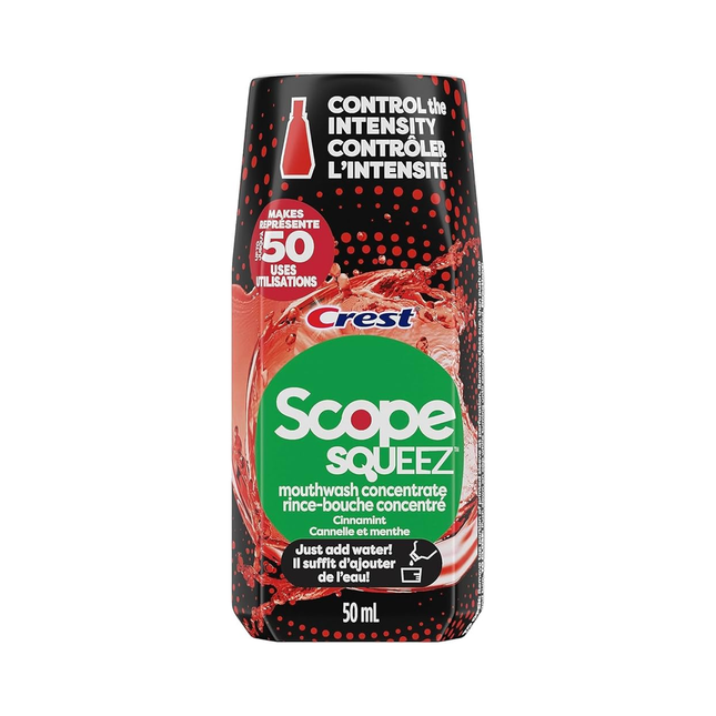 Crest - Scope Squeez Mouthwash Concentrate, Cinnamint | 50 mL