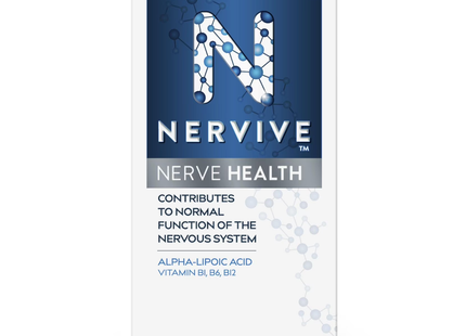 Nervive - Nerve Health - Aids Normal Nervous System Function | 30 Tablets