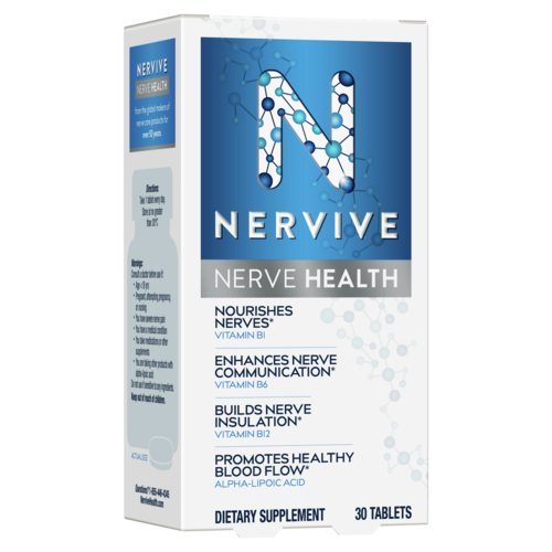 Nervive - Nerve Health - Aids Normal Nervous System Function | 30 Tablets