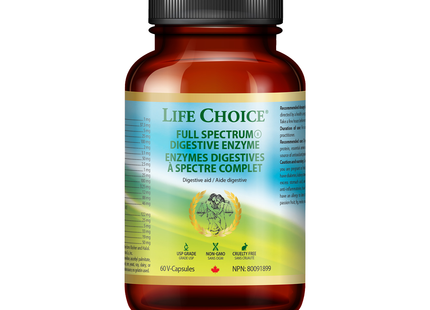 Life Choice - Full Spec Digest Enzyme | 60 Capsules