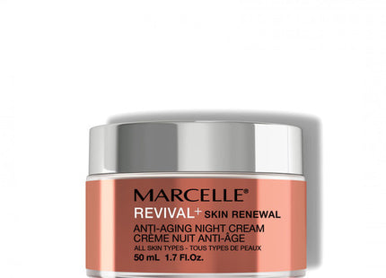 Marcelle Revival+ Renewing Anti-Aging Night Cream for All Skin Types | 50 ml