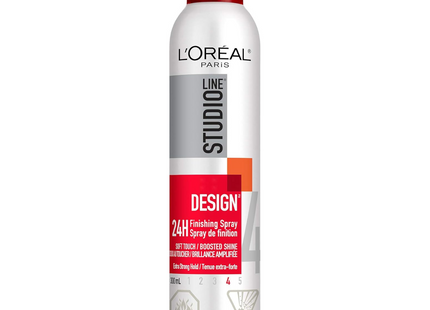 L'Oréal - Studio Design 24H Finishing Hair Spray - Hold Level 4 | 300 ml