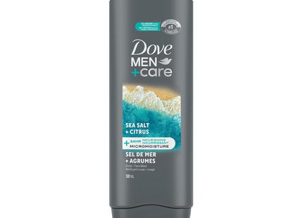 Dove - Men+Care Body + Face, Sea Salt & Citrus | 532 mL