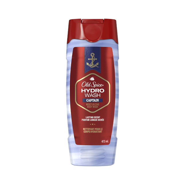 Old Spice - Hydro Wash, gel douche hydratant Captain | 473 ml