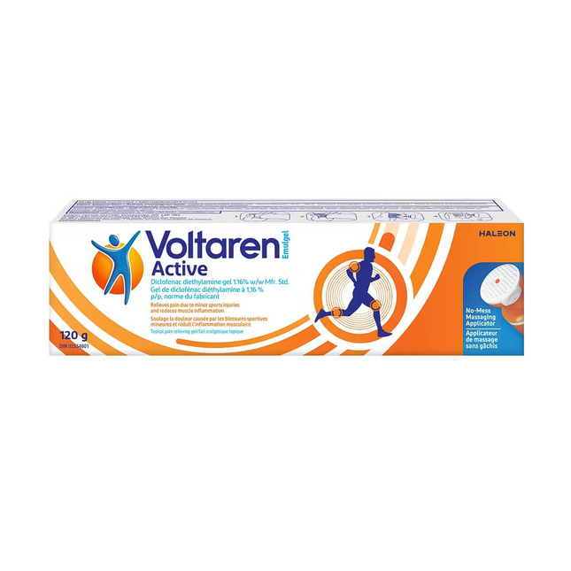 Voltaren - Emulgel Douleurs dorsales et musculaires, applicateur anti-salissures | 120 g