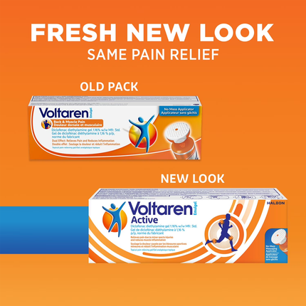 Voltaren - Emulgel Douleurs dorsales et musculaires, applicateur anti-salissures | 120 g