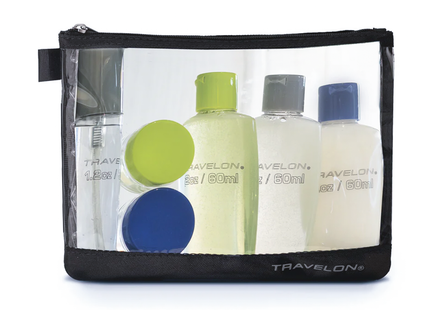 Travelon - 1-Quart Zip Top Pouch with Bottles