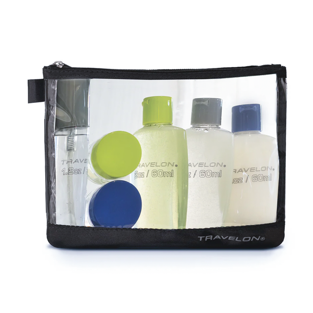 Travelon - 1-Quart Zip Top Pouch with Bottles