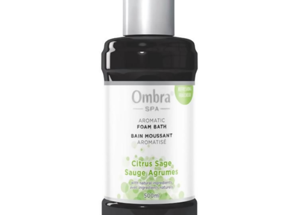 Ombra - Bain moussant aromatique spa - Sauge agrumes | 500 ml