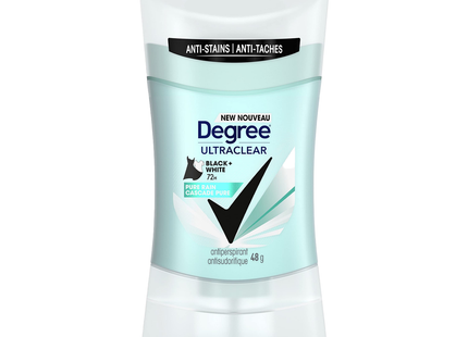 Degree - MotionSense 48 Hour Ultraclear Invisible Antiperspirant, Pure Rain Scent  | 48 g