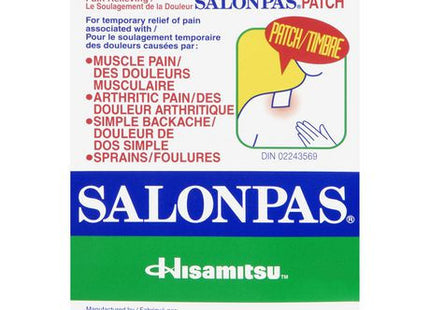 Salonpas Pain Relieving Topical Patch | 40 Patches