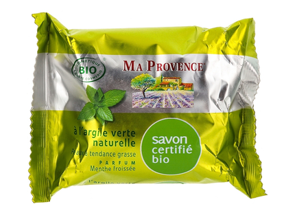 Ma Provence - Cleansing & Moisturizing Soap Bar, Green Clay | 75 g