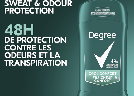 Degree - Antisudorifique 48 h, sensation fraîcheur | 76 g