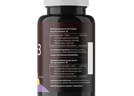 AquaOmega - 5X Ultimate Strength DHA | 240 Softgels