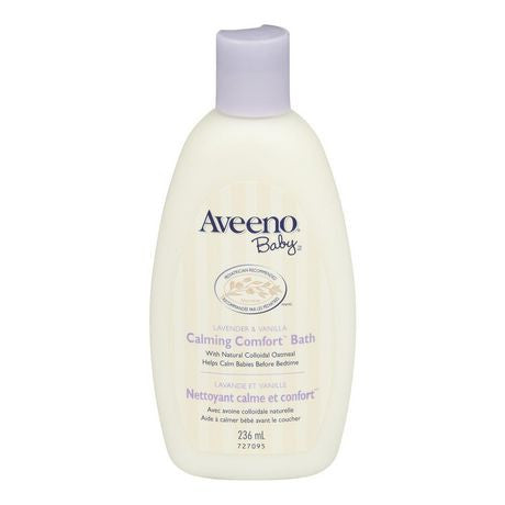 Aveeno Baby - Calming Comfort Bath with Natural Colloidal Oatmeal - Lavender & Vanilla | 236 mL