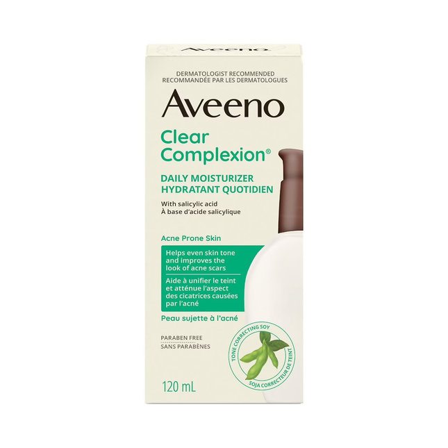Aveeno - Crème hydratante quotidienne pour un teint clair | 120 ml