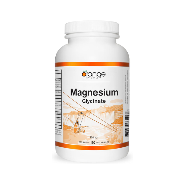 Orange Naturals - Magnésium Glycinate | 180 Gélules