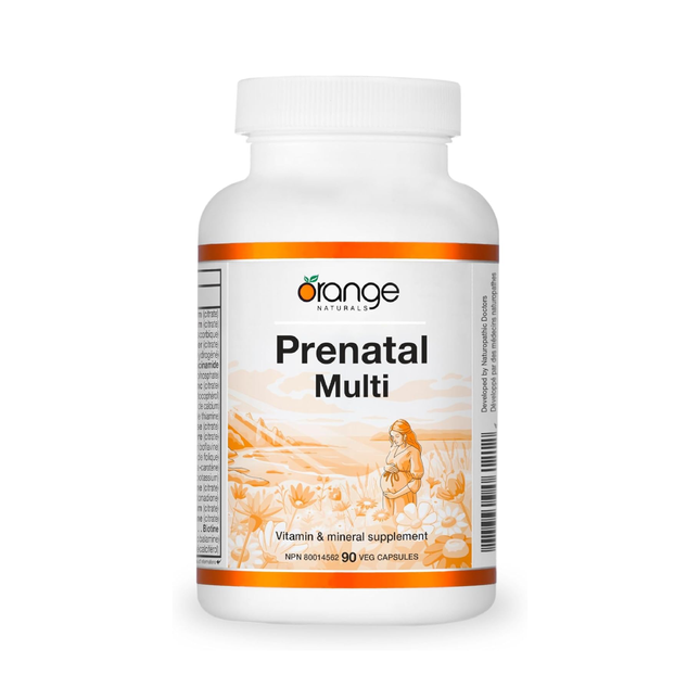 Orange Naturals - Prenatal Multivitamin | 90 Capsules