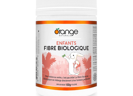 Orange Naturals - Poudre de fibres biologiques pour enfants | 150 g