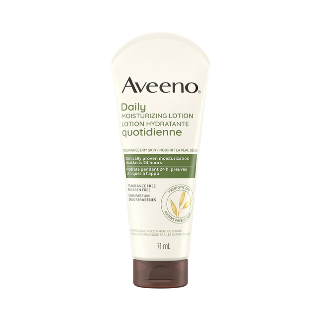 Aveeno - Daily Moisturizing Lotion with Prebiotic Oat Fragrance Free | 71 mL