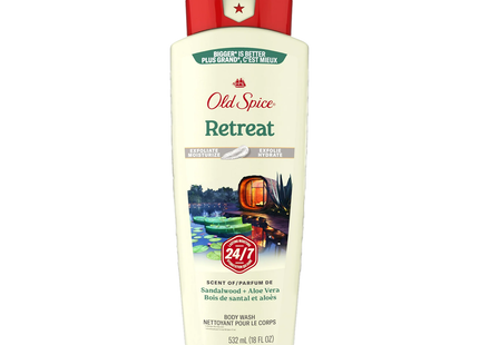 Old Spice - Body Wash, Sandalwood + Aloe Vera | 532 mL