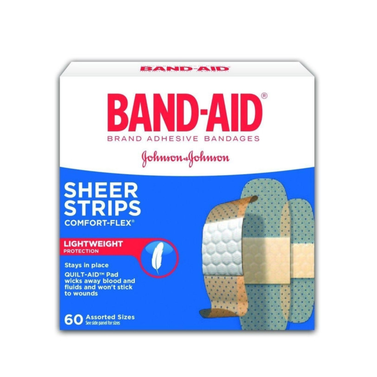 Brand Skin-Flex® Gentle Care Adhesive Bandages, Assorted Sizes, 20 Count