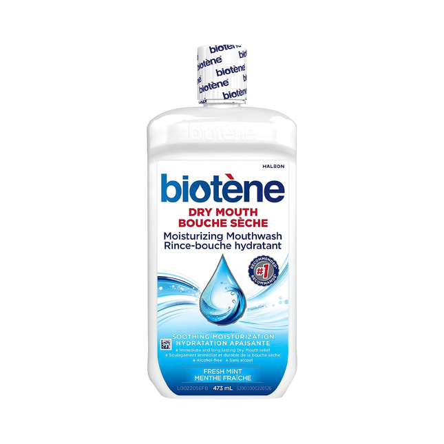 Biotène - Dry Mouth Moisturizing Mouthwash, Fresh Mint | 473 mL