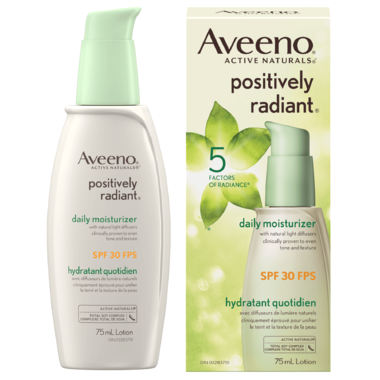 Aveeno - Positively Radiant Daily Moisturizer SPF 30 | 75ml