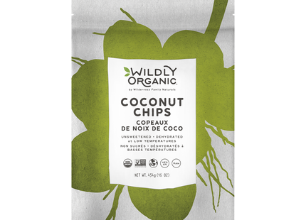Wildly Organic - Coconut Dehydrated Unsweetened Chips | 454 g
