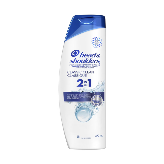 Head &amp; Shoulders - Shampooing et revitalisant antipelliculaire 2 en 1 Classic Clean | 400 ml