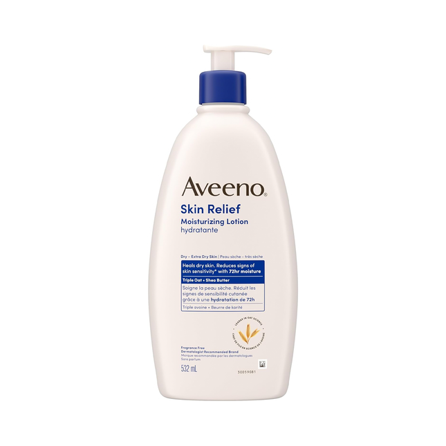 Aveeno - Skin Relief Moisturizing Lotion with Triple Oat and Shea Butter | 532 mL