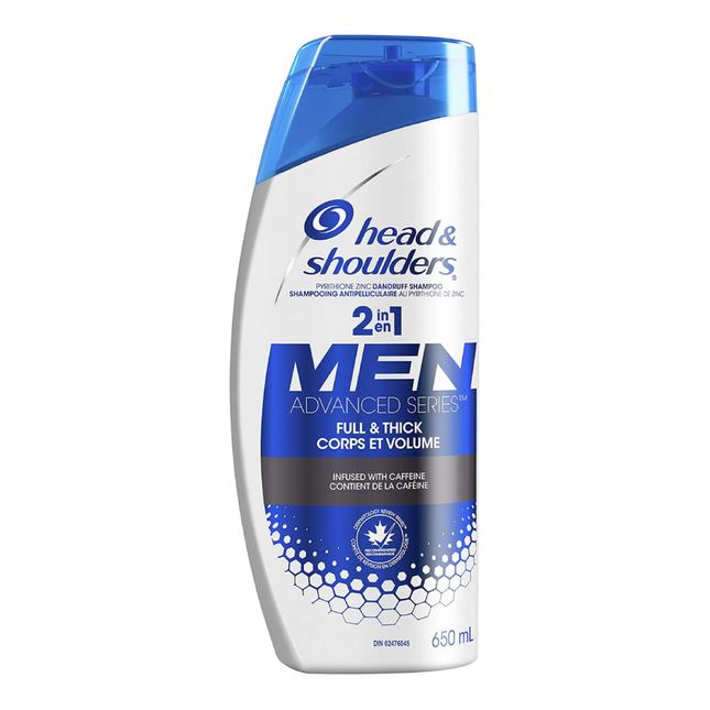 Head & Shoulders - Shampoo + Condition - Infused With Caffeine | 370 mL