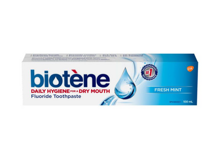 Biotène - Daily Hygiene for A Dry Mouth Fluoride Toothpaste - Fresh Mint | 100 ml