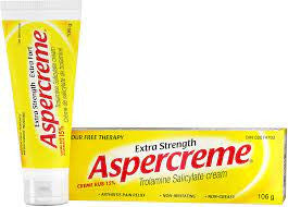 Aspercreme - Extra Strength - Trolamine Salicylate Cream 15 % | 106 G