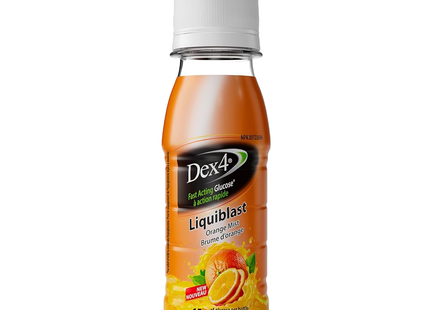 Dex4 - Liquiblast Fast Acting Glucose, Orange Mist | 59 mL