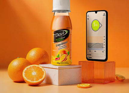 Dex4 - Liquiblast Fast Acting Glucose, Orange Mist | 59 mL