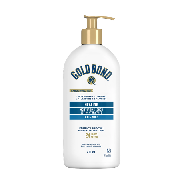 Gold Bond - Lotion hydratante cicatrisante 24 heures | 400 ml