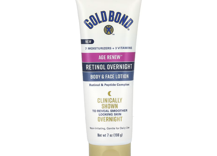 Gold Bond - Age Renew Retinol Body & Face Lotion | 198 g