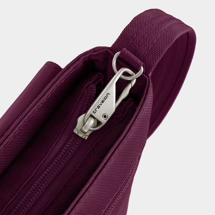 Travelon - Mini sac à bandoulière classique antivol