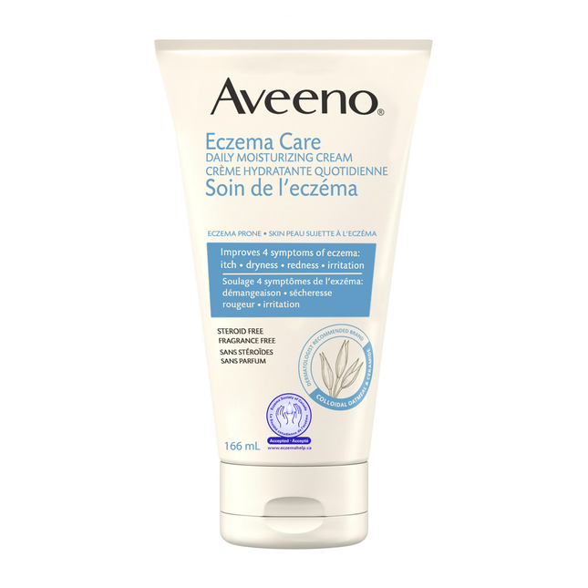 Aveeno - Crème hydratante pour soins de l'eczéma | 166 ml