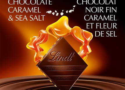 Lindt - Excellence Caramel & Sea Salt Dark Chocolate Bar | 100 g