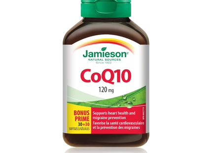 Jamieson - CoQ10 120 mg | 60 Softgels