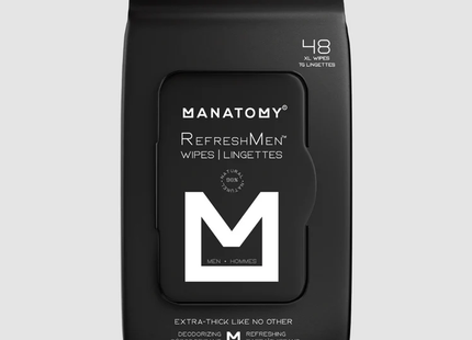 Manatomy - RefreshMen Wipes Value Pack | 144 Count