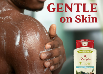 Old Spice - Gel douche Timber, bois de santal et cyprès | 532 ml