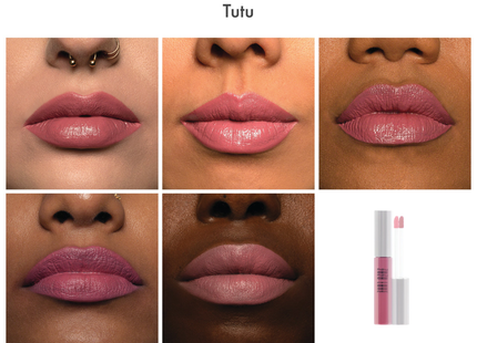 Zuzu Luxe - Tutu Matte Luxe Lip Gloss, Powder Pink | 5 mL