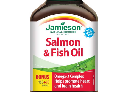 Jamieson - Salmon & Fish Oil | 200 Softgels